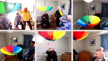 Residents at Highgate care home try new activity from Tiktok